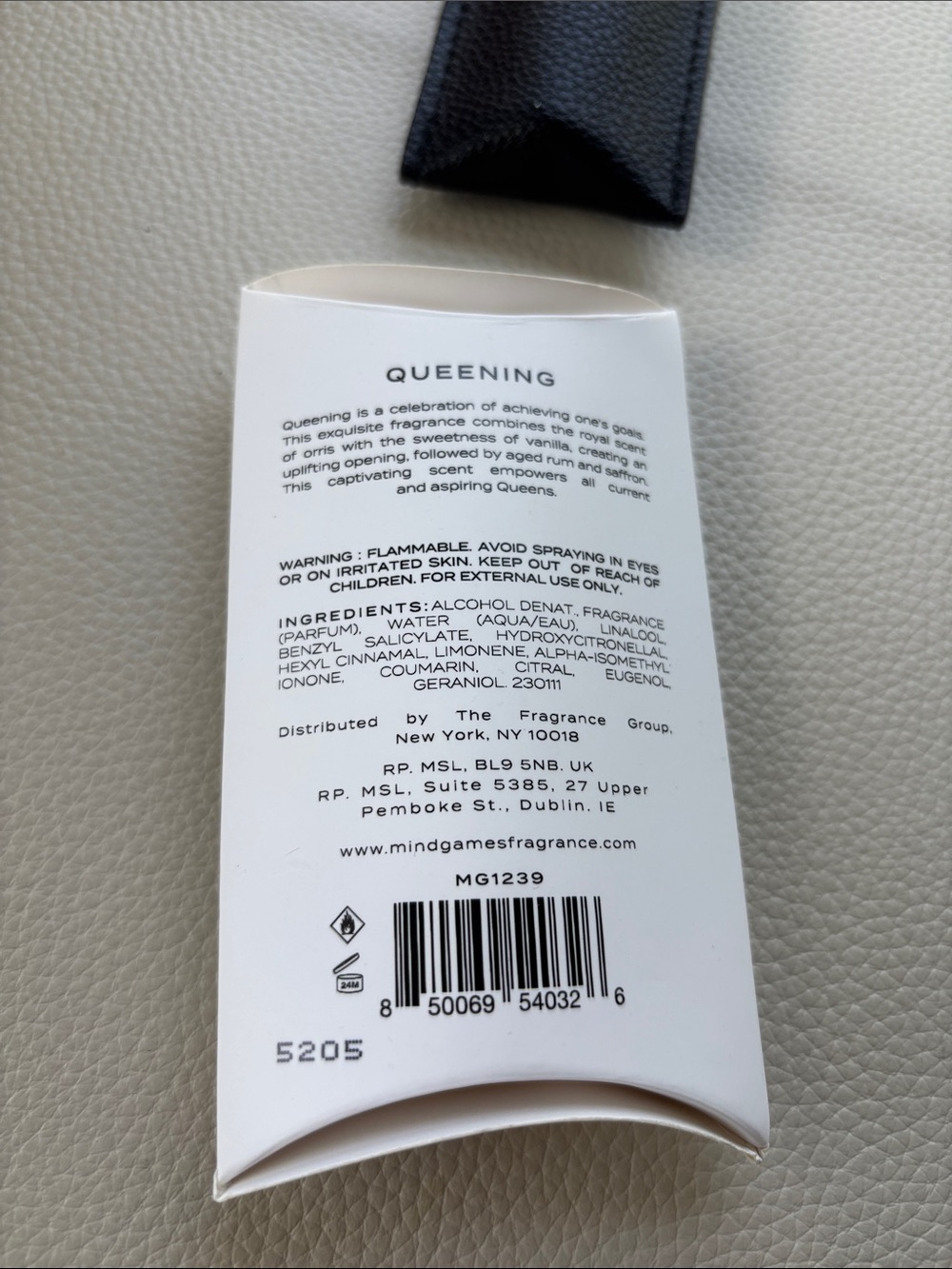 Mind Games Queening ORRIS Vanilla Extrait de Parfum brand new in box (7.5 ml) - Picture 6 of 6